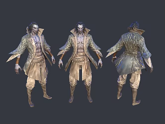 The Evil Pirate 3d model