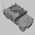 Army Humvee 3d model