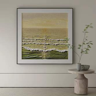 decorative painting 3d model