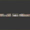 Colorful Miniature House Models With Various Styles And Diverse Roof Colors