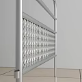 Self Locking Anti Return Cattle Restraint Gate Agricultural Equipment for Livestock Passage