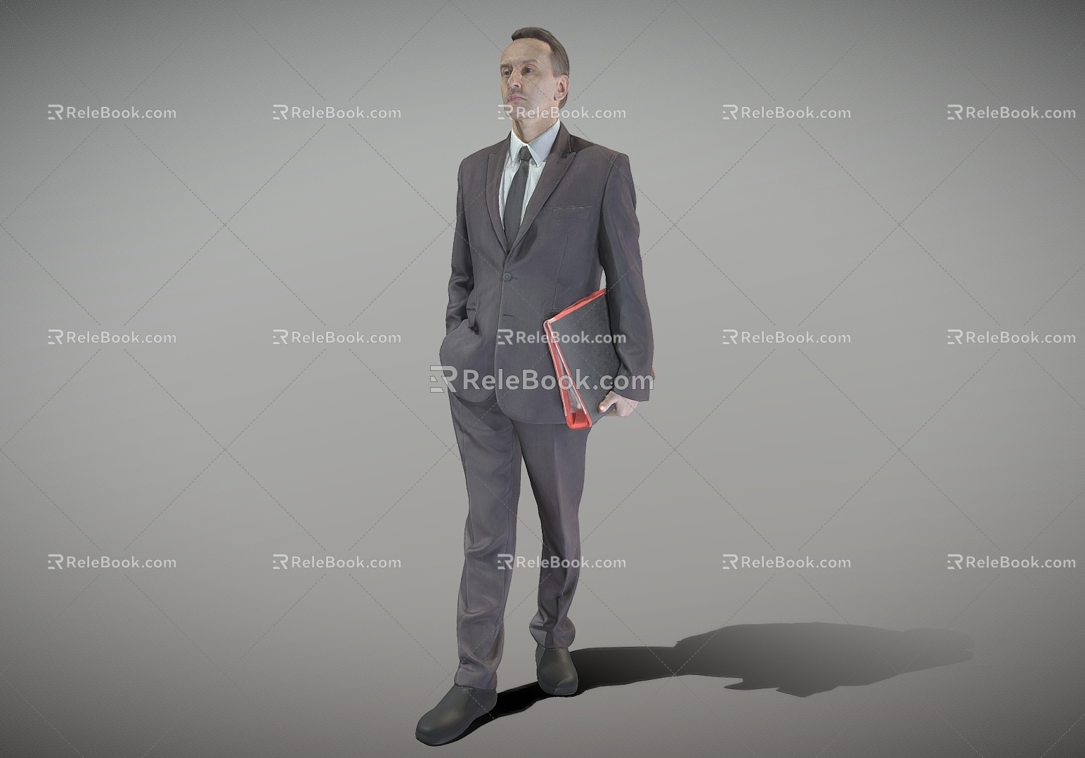 Suit Business Men's Suit Business Handshake Men's Handshake Posture model