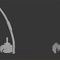 Industrial Metal Equipment With Cylindrical Structure And Connecting Tubes