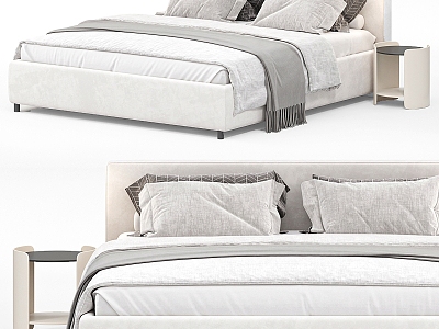 Modern Double Bed model