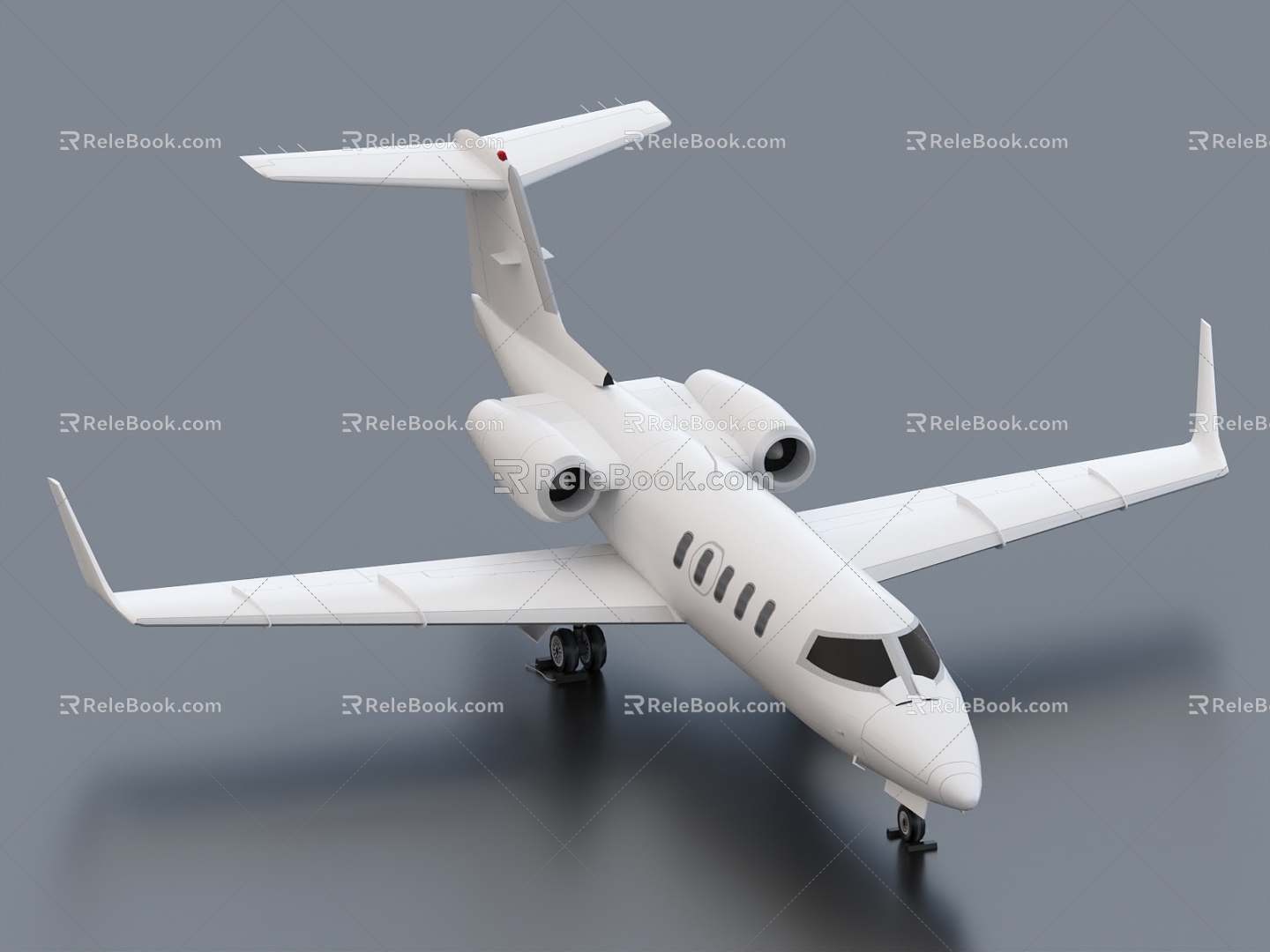 Private aircraft Transport aircraft Business aircraft Small passenger aircraft 3d model