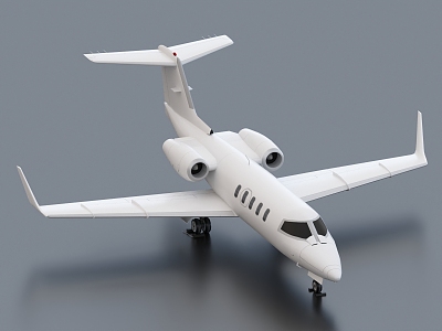 Private aircraft Transport aircraft Business aircraft Small passenger aircraft 3d model