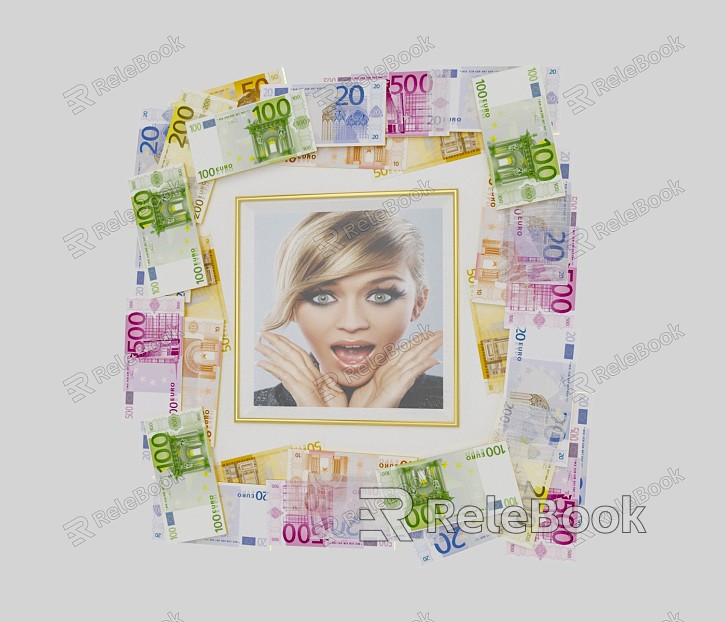 Modern Photo Frame model