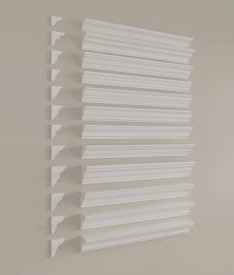 Jane Europe Line Gypsum Line Gypsum Line Top Corner Line Yin Corner Line 3d model