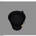 Gray Metal Household Bucket With Sturdy Handle For Daily Use