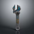 Durable Metal Adjustable Wrench Hardware Tool For Repair And Maintenance