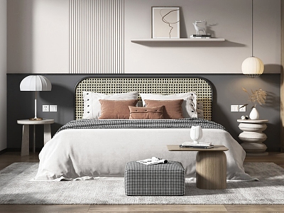 Modern Home Bedroom model