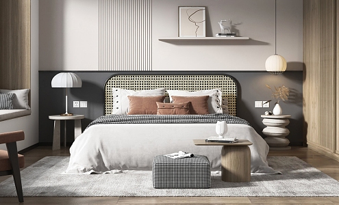 Modern Home Bedroom 3d model