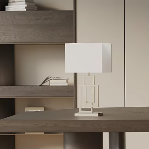 Modern table lamp 3d model
