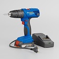 Bosch lithium battery hand drill with charger 3d model