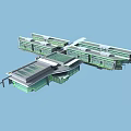 Modern School Building Design With Green Roofs And Connected Glass Structures