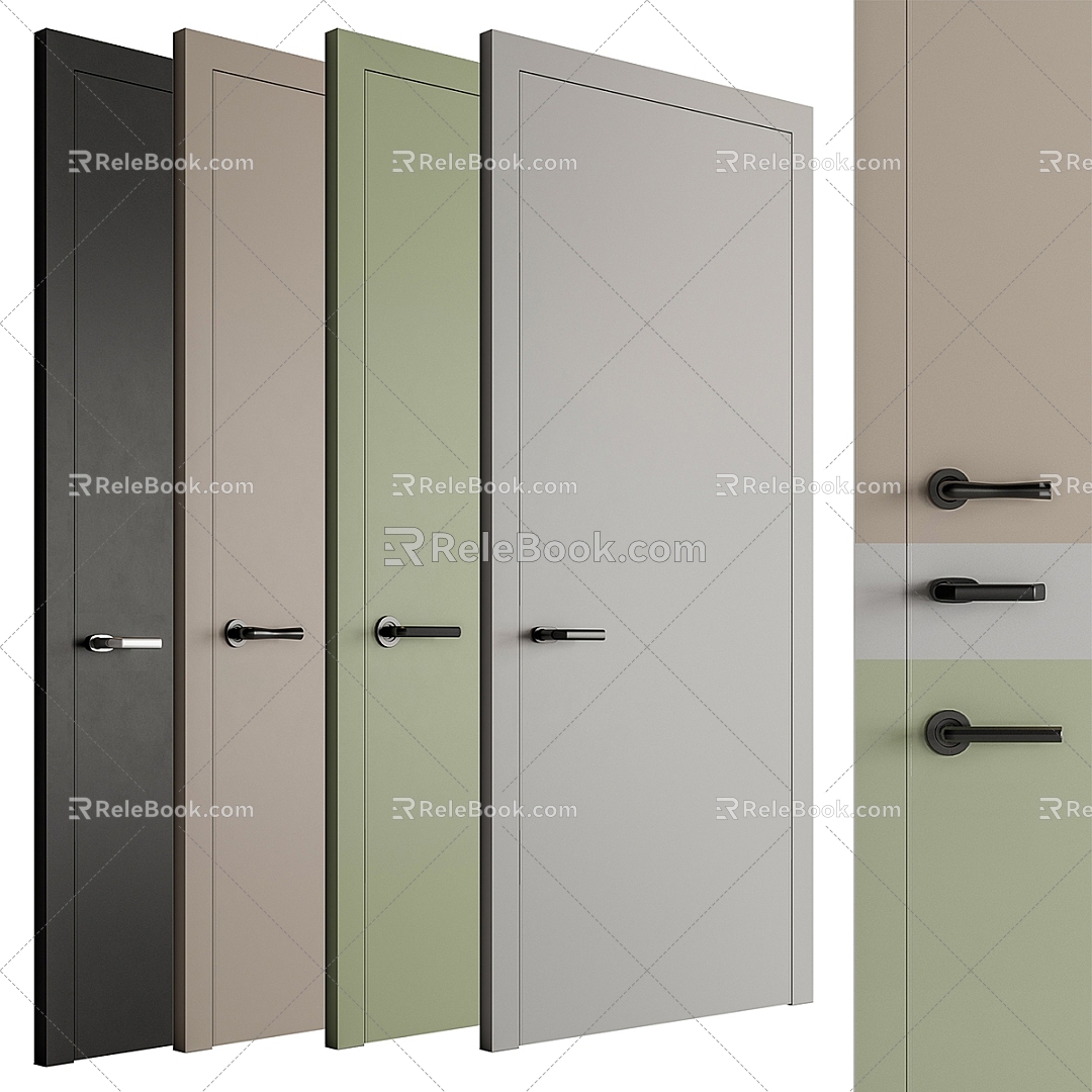 swing door 3d model