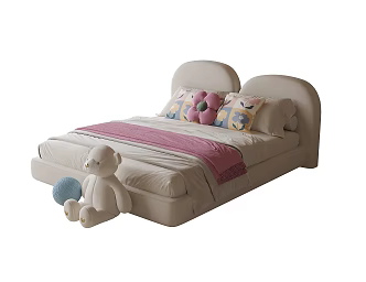 Modern Children's Bed 3d model