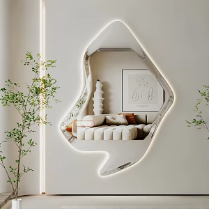 Modern Mirror Dressing Mirror Art Mirror Alien Mirror Floor Mirror Irregular Mirror Full-length Mirror 3d model