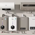Modern Home Appliances Featuring Various Electric Water Heater Designs For Daily Use