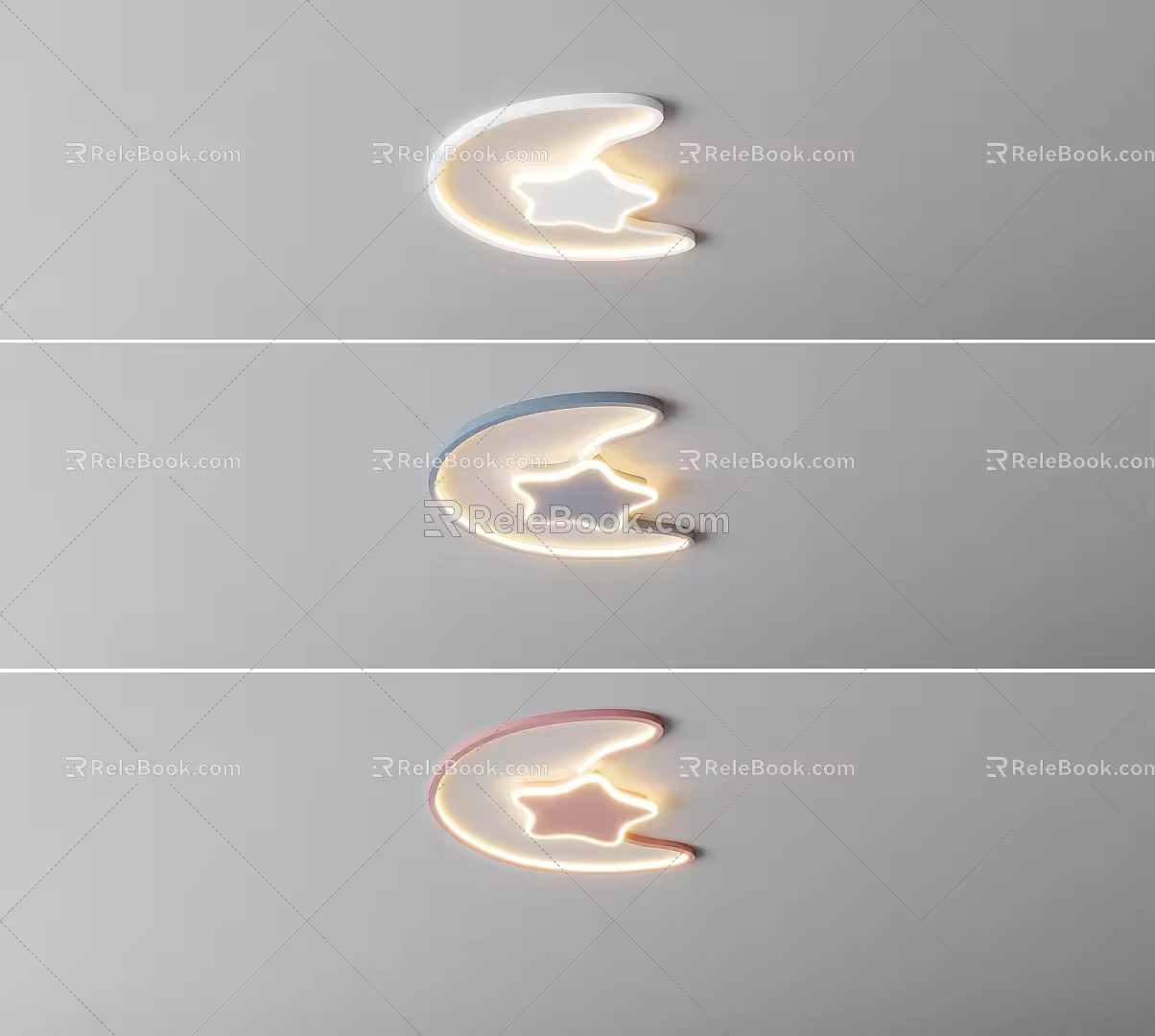 Modern Ceiling Lamp Simple Children Ceiling Lamp 3d model