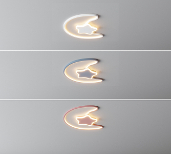 Modern Ceiling Lamp Simple Children Ceiling Lamp 3d model