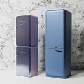 Modern refrigerator 3d model