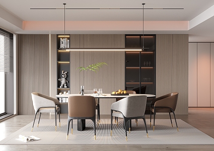 Modern Restaurant 3d model