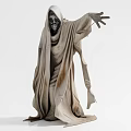 Ghost of Death Ghost Undead Game Role Movie Image Horror Atmosphere Hand-held Ornaments Performance Props Meichen Props Pushcard Photo Scene Atmosphere 3d model