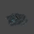 Sci-fi portal robot 3d model