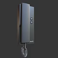 Visual Access Control Visual Telephone Video Telephone Access Control Intercom System Building Video Intercom System Electronic Equipment Intelligent Electronics 3d model