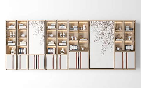 Bookcase 3d model