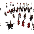 Chinese Game Characters Ancient Characters 3d model