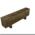 Gold Colored Modern Entryway Cabinet And Sideboard With Wooden Legs Design