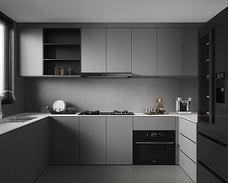 Modern Kitchen 3d model