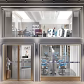 Modern Beauty Salon Interior With Bright Lighting And Stylish Decor