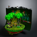 Game Environment Game Scene Fairy Tale Scene Fairy Tale Magic Scene Magic Item Fantasy Scene 3d model