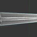 Military Grade Weapon Barrel Featuring 300 WIN MAG Caliber And Textured Surface