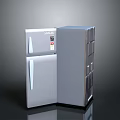 Samsung Silver Desktop Computer Tower With Dual Panel And Control Interface Design