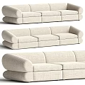 Miloti Minotti Multiplayer Sofa 3d model