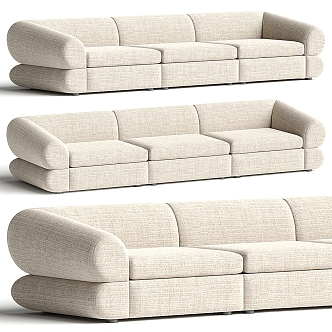 Miloti Minotti Multiplayer Sofa 3d model