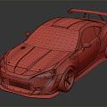 Modern Racing 3d model