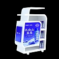 Premium Ambrosial AMX Changbai Mountain Blueberry Yogurt on Store Shelf
