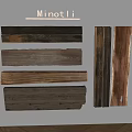 Minotti Natural Stone Wood Planks With Diverse Textures And Rustic Finishes