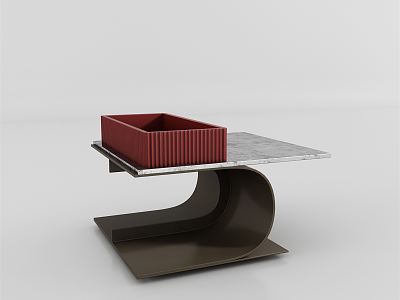 Modern bedside table model