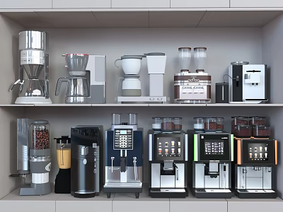 Modern Coffee Machine Coffee Machine Beverage Machine Juicer 3d model