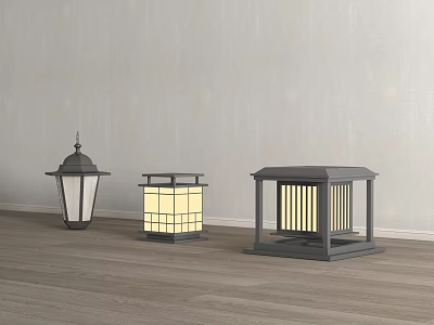 Modern Garden Lights Modern Garden Lights Lawn Street Lights Park Street Lights Garden Lights Outdoor Lights 3d model