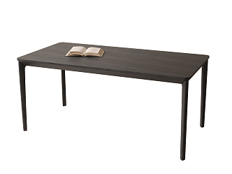 Rectangular dining table 3d model