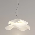 Chandelier Double-layer Chandelier Art Chandelier-Quiet Chandelier 3d model