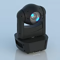 Black Moving Head Decorative Stage Light With Blue Illumination For Party Events