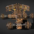 Ancient weapons medieval crossbow gun bow arrow crossbow cannon 3d model